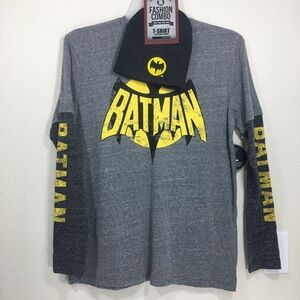 Batman Long Sleeve Shirt and Beanie Combo